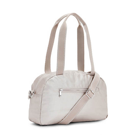 Kipling Cool Defea Metallic Axelväska Beige | SE 1819NW